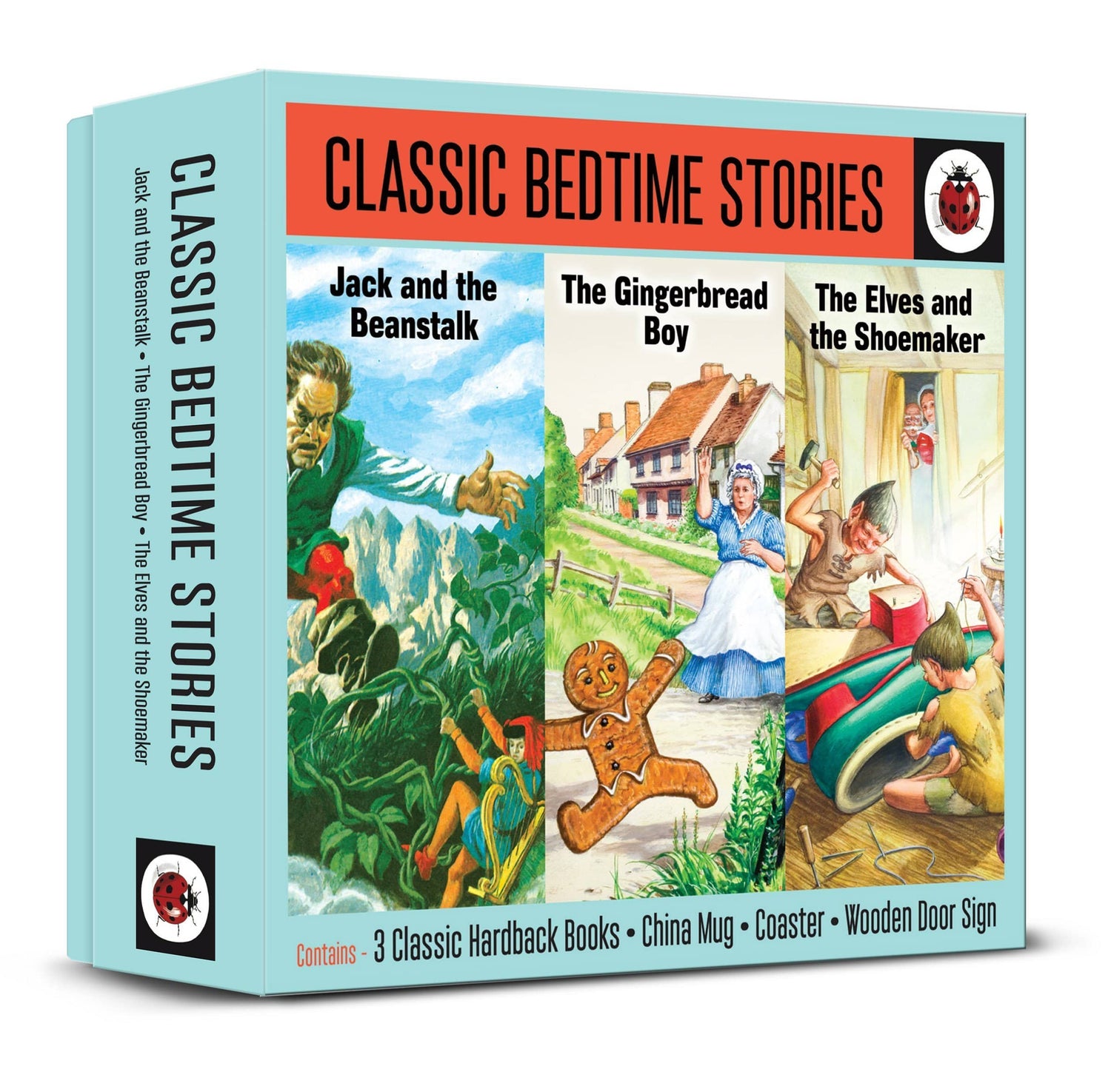 Ladybird Classic Bedtime Stories Box Set: Jack And The Beanstalk, The Gingerbread Boy, The Elves And The Shoemaker