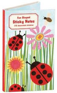 Ladybugs Shaped Sticky Notes