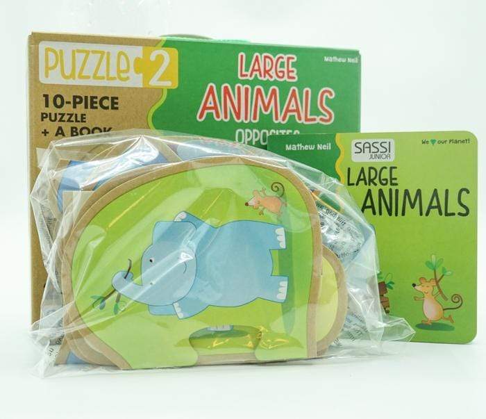 Large Animals. Opposites