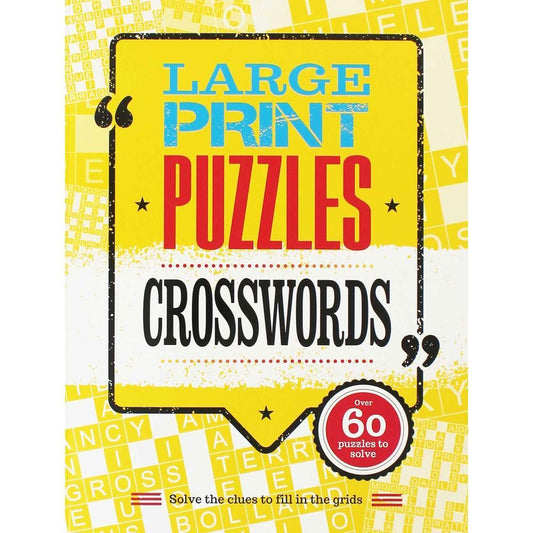 Large Print Puzzles - Crosswords