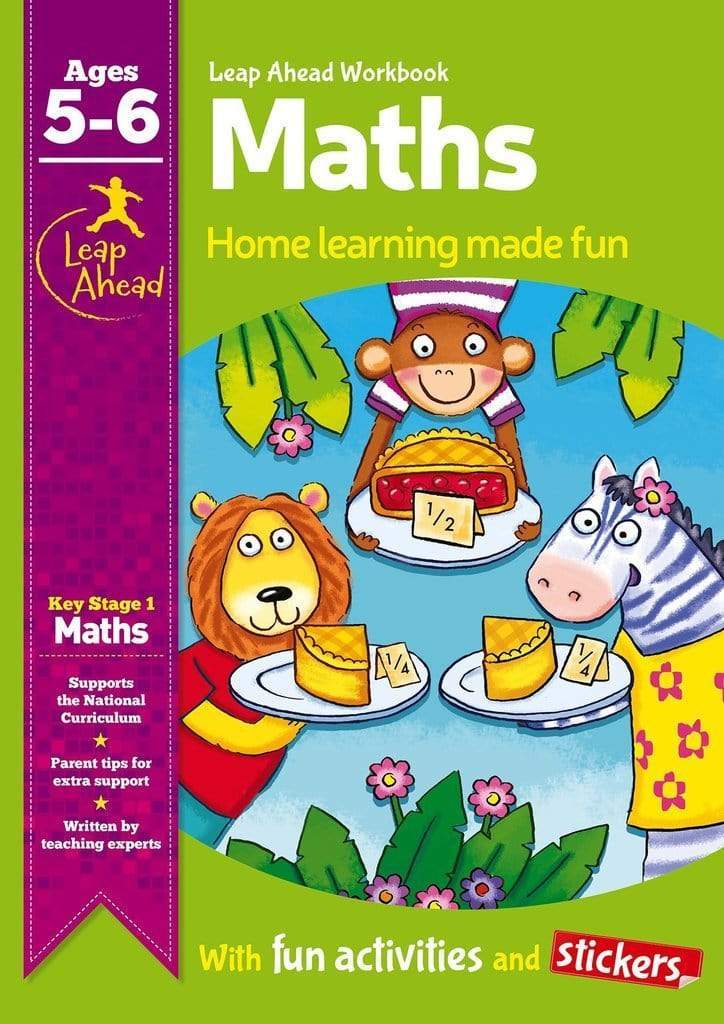 Leap Math Books Leap Ahead Workbook: Math (Ages 5-6) – BookXcess