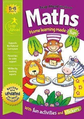 Leap Ahead Workbook: Maths Home Learning Made Fun ( 5-6 Years )
