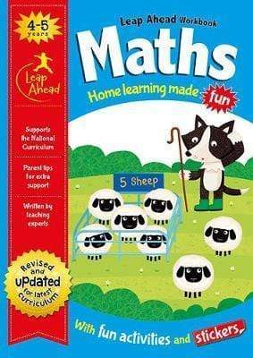 Leap Ahead Workbook: Maths Home Learning Made Fun (Age 4-5)