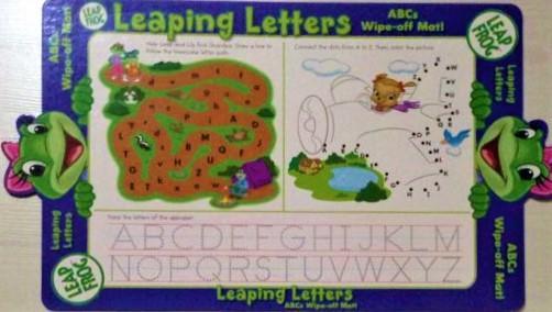Leaping Letters (Abcs Wipe-Off Mat!, Leap Frog)