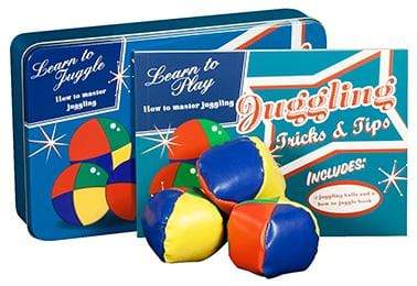 Learn to Play: Juggling Tricks and Tips Tins Set