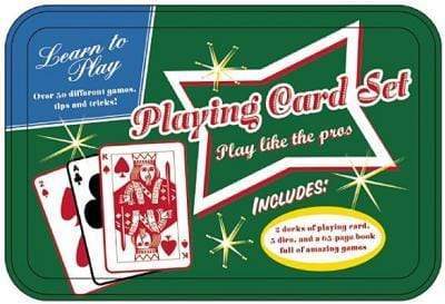 Learn to Play: Playing Card Set Play Like The Pros Tins Set