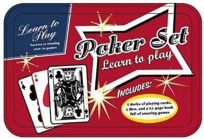 Learn To Play: Poker Set Tins Set