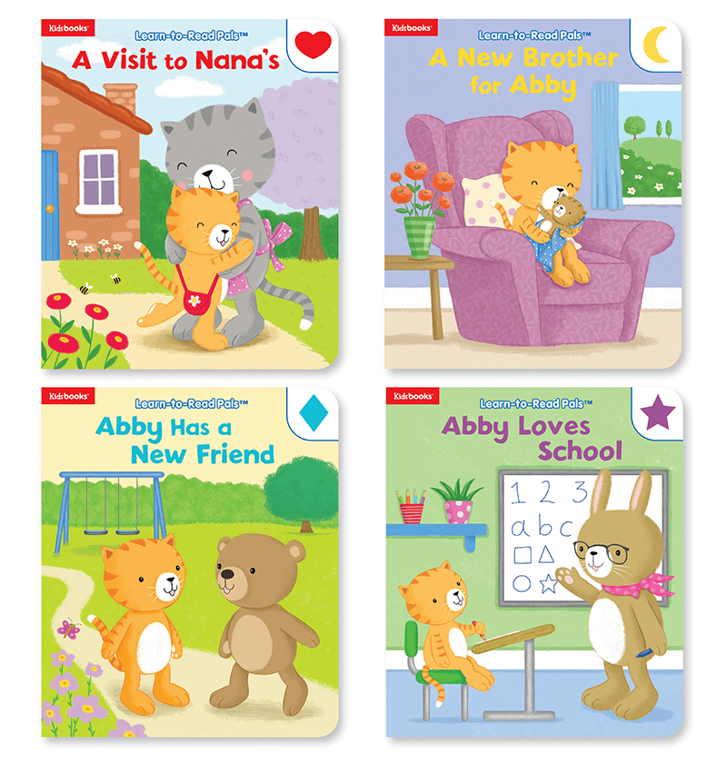 Learn To Read Pals: Abby (4 Stories)