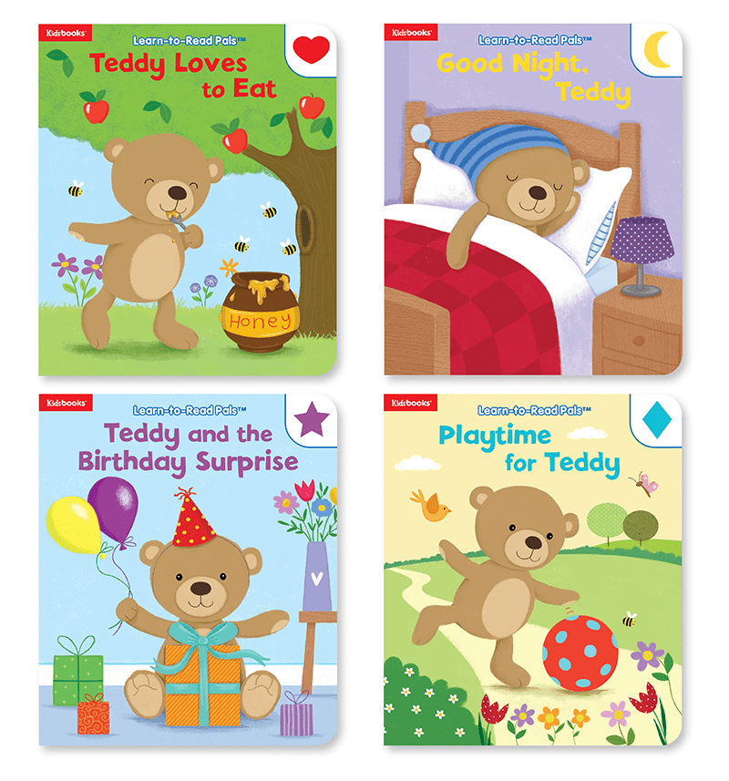 Learn To Read Pals: Teddy (4 Stories)