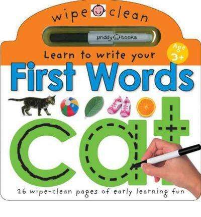 Learn To Write Your First Words (Wipe Clean)