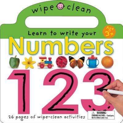 Learn To Write Your Numbers 123 (Wipe Clean)