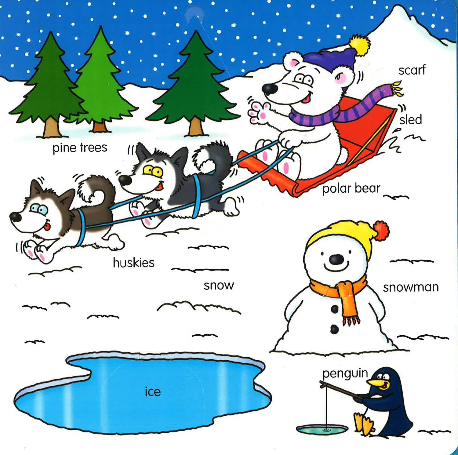 Learning Words With Pretty Pictures & Funny Flaps: Animals