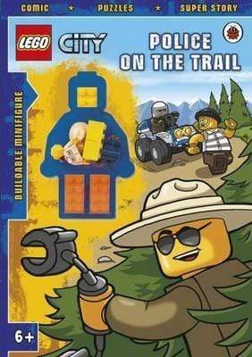 Lego City: Police On The Trail Activity Book With Minifigure