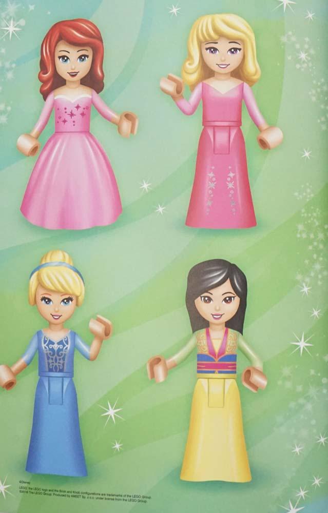 Lego Disney Princess: Sticker Scenes Your Princess World (Value Sa Lego Princess)