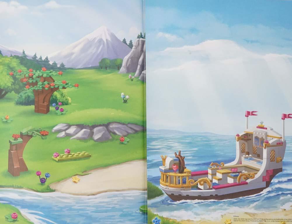 Lego Disney Princess: Sticker Scenes Your Princess World (Value Sa Lego Princess)