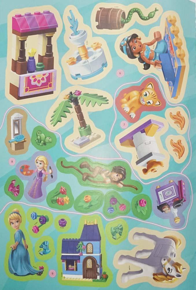 Lego Disney Princess: Sticker Scenes Your Princess World (Value Sa Lego Princess)