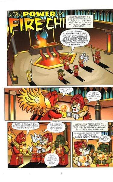 Lego Legends Of Chima: The Power Of Fire Chi