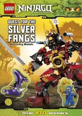 Lego Ninjago: Quest For The Silver Fangs Sticker Activity