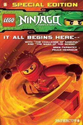 Lego Ninjago Special Edition Book 1 :  "The Challenge of Samukai" and "Mask of the Sensei