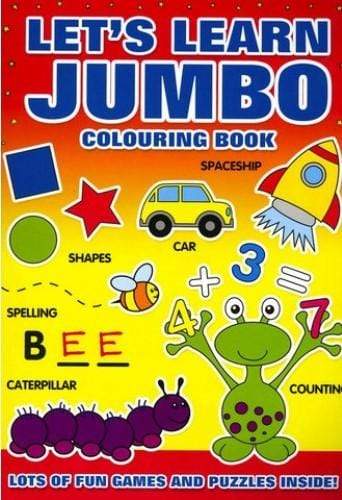 Let's Learn Jumbo Colouring Book