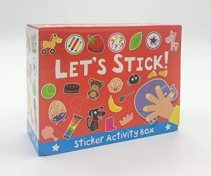 Let's Stick 10 Book Sticker Suitcase