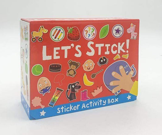 Let's Stick 10 Book Sticker Suitcase