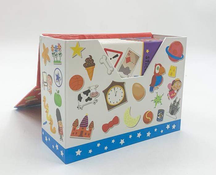 Let's Stick 10 Book Sticker Suitcase