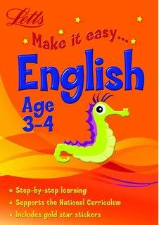 Letts Make It Easy English (Age 3-4)