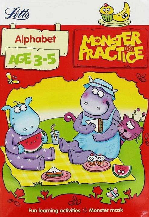 Letts-Monster Practice: Alphabet Age 3-5