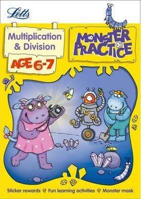 Letts Monster Practice: Multiplication and Division (Age 6-7)