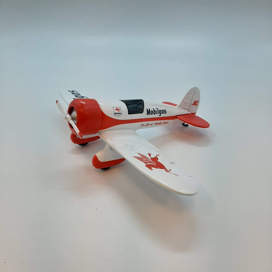 Liberty 1929 Travel Air Model R Bank Airplane Die Cast Mobil Gas