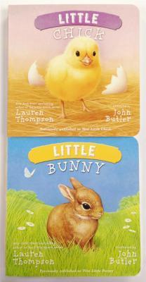 Little Chick and Little Bunny Vertical 2 Pack