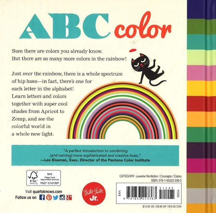 Little Concepts: Abc Color: Apricot, Burgundy & Chartreuse, 26 Cool New Colors Are Out On The Loose!