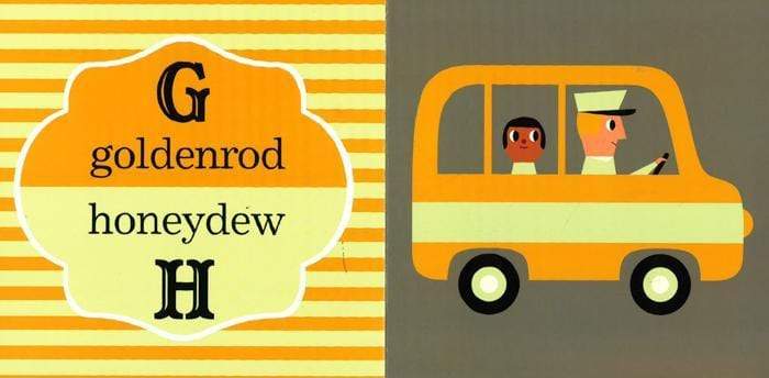 Little Concepts: Abc Color: Apricot, Burgundy & Chartreuse, 26 Cool New Colors Are Out On The Loose!