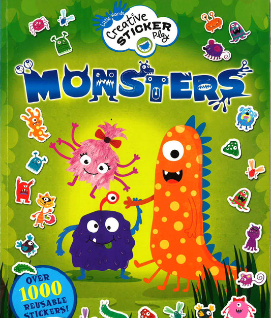 Little Hands Creative Sticker Play: Monsters