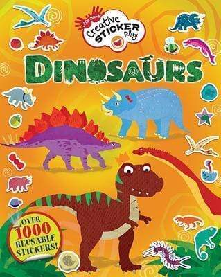 Little Hands Stickers Play - Dinosaurs