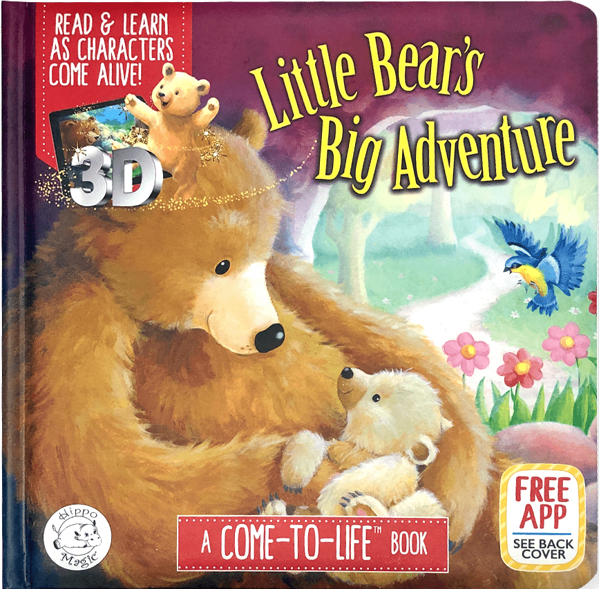 Little Hippo: Little Bear's Big Adventure - Read & Learn as Characters Come Alive!