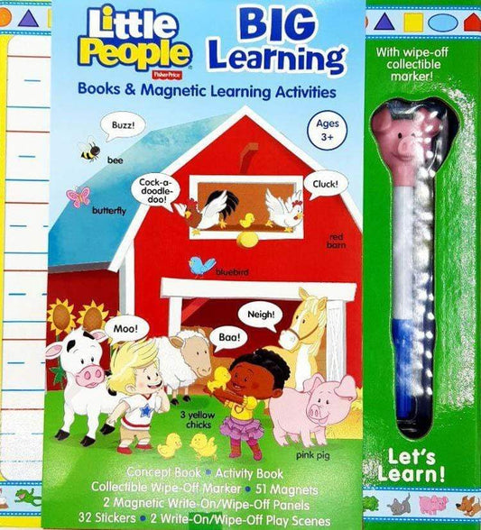 Little People: Big Learning Book & Magnetic Learning Activities