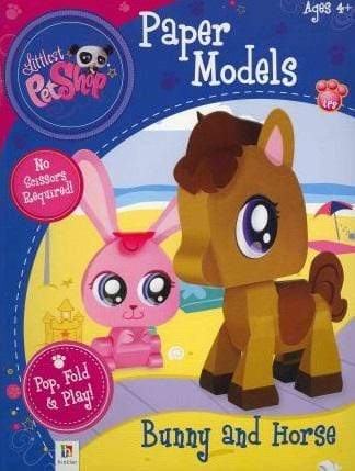 Littlest Pet Shop Paper Models: Bunny And Horse