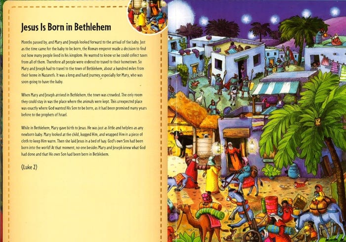 Look And Find Bible Stories: Christmas