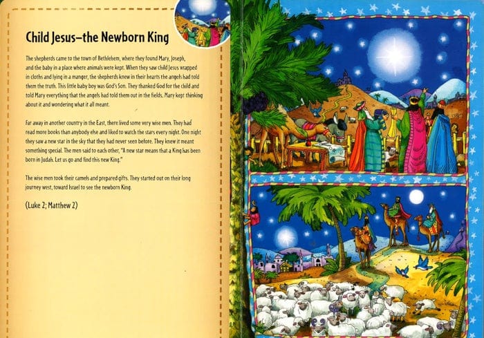 Look And Find Bible Stories: Christmas