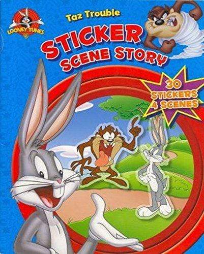 Looney Tunes: Taz Trouble Sticker Scene story