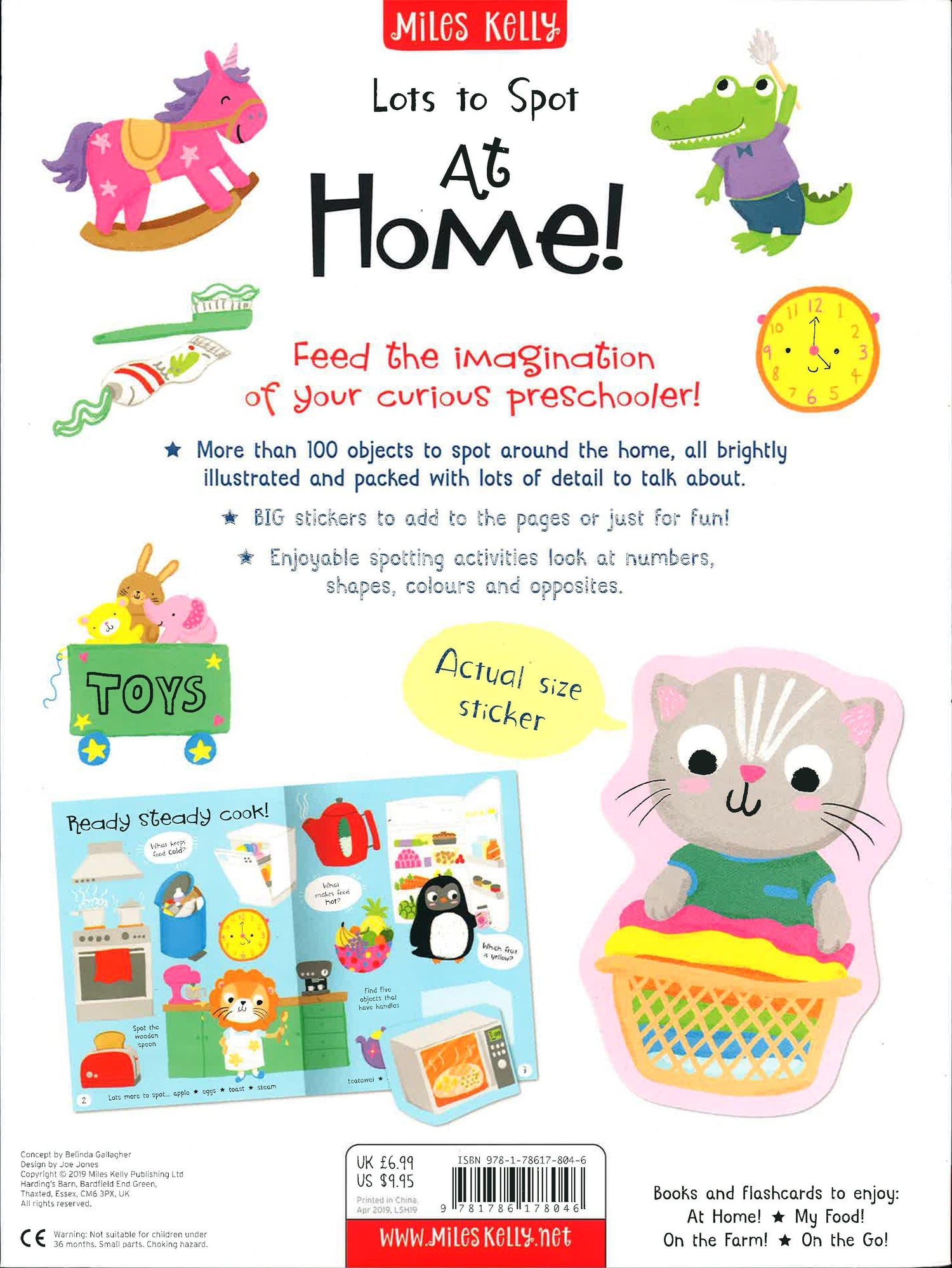 Lots To Spot Big Sticker At Home