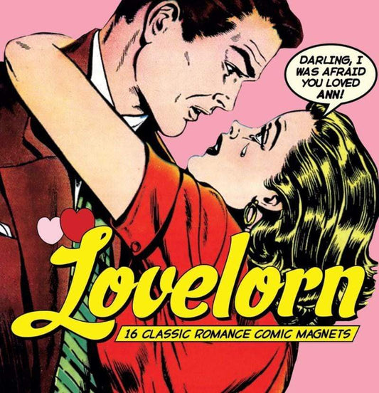 Lovelorn: 16 Classic Romance Comic Magnets