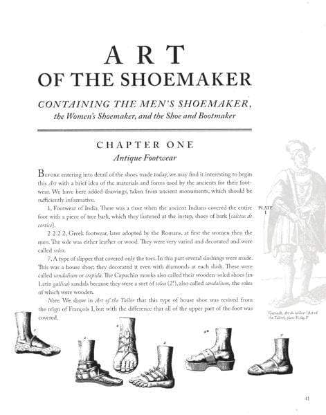 M. De Garsault's 1767 Art Of The Shoemaker: An Annotated Translation.
