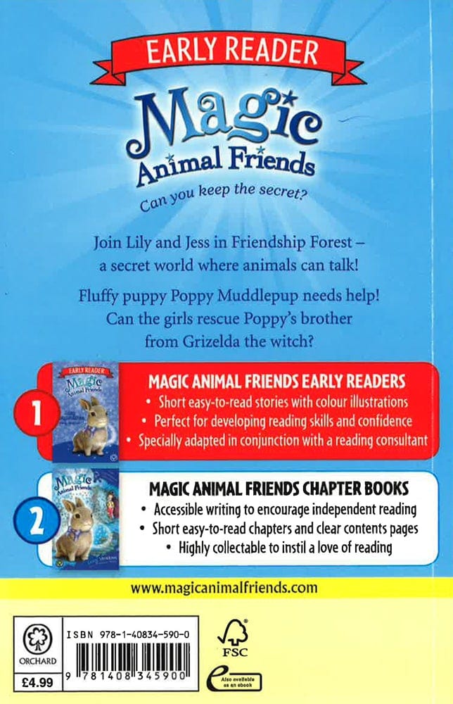 Magic Animal Friends Early Reader: Poppy Muddlepup: Book 5