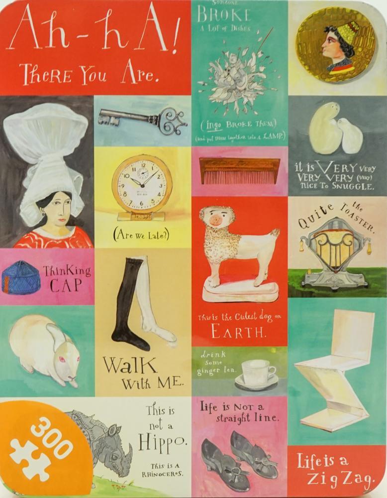 Maira Kalman 300 Piece Puzzle