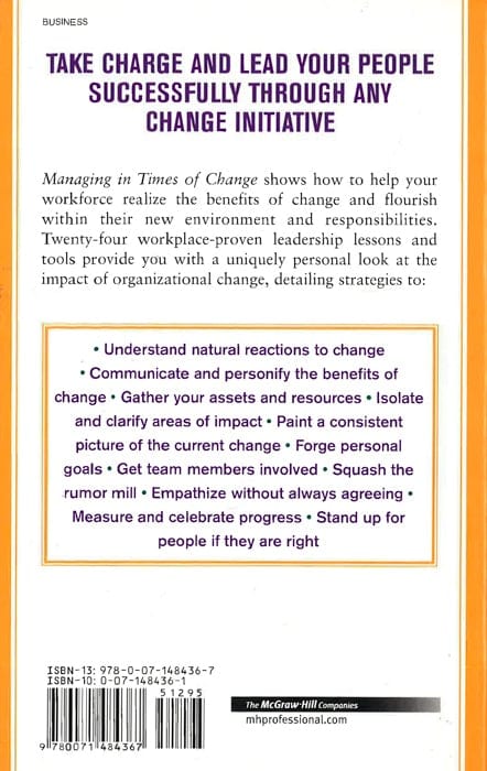 Managing In Times Of Change