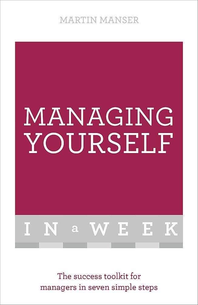 Managing Yourself In Aweek