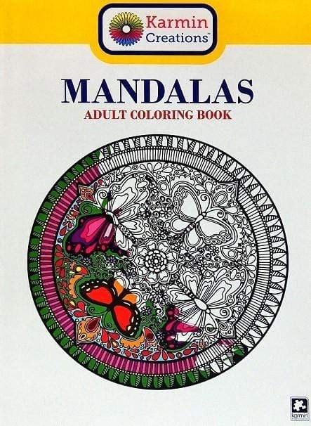 Mandalas Adult Coloring Books (Yellow)